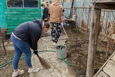 Помощь пришла от «тимуровцев»